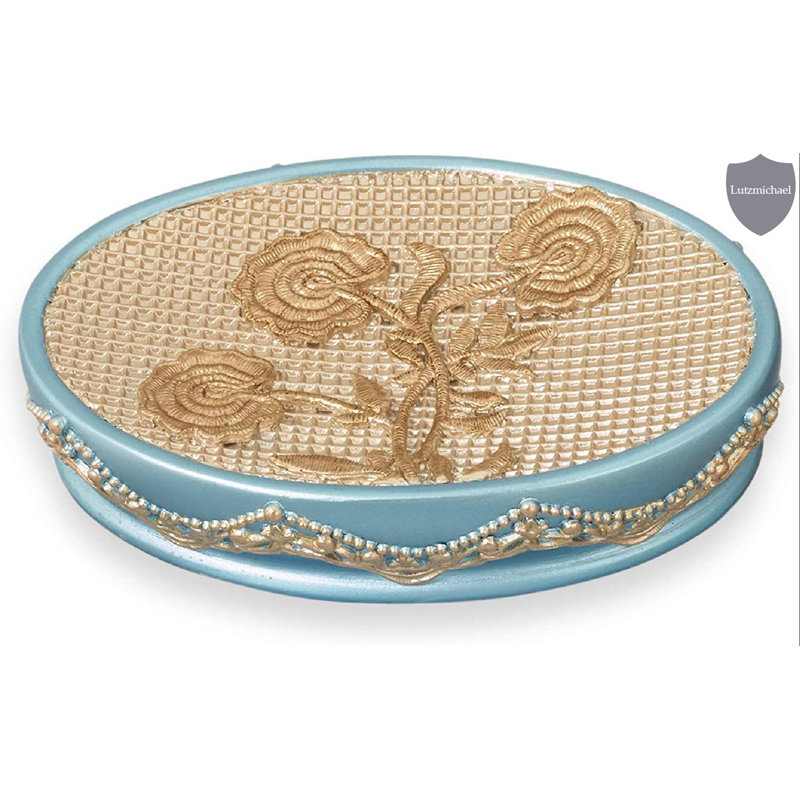 Porte-savon Shehan Ombre Rose, Jaune / Bleu