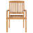 Dorathy Teak Patio Chair with Cushions-2128852261