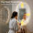 Modern Oval Wavy Led Mirror, Frameless Backlit Wall Mirror For Bathroom Vanity, Dimmable Lighted Mirror With Touch Switch-1507214181