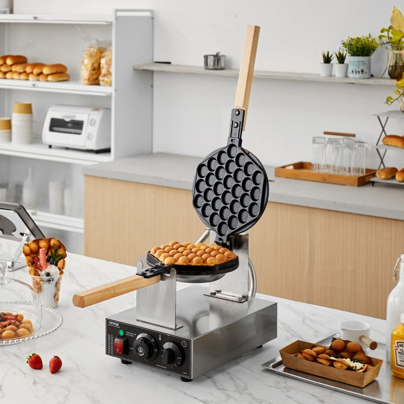 Gaufrier commercial anti-adhésif