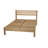 Georgia Unfinished Solid Wood Slat Bed-1634357120