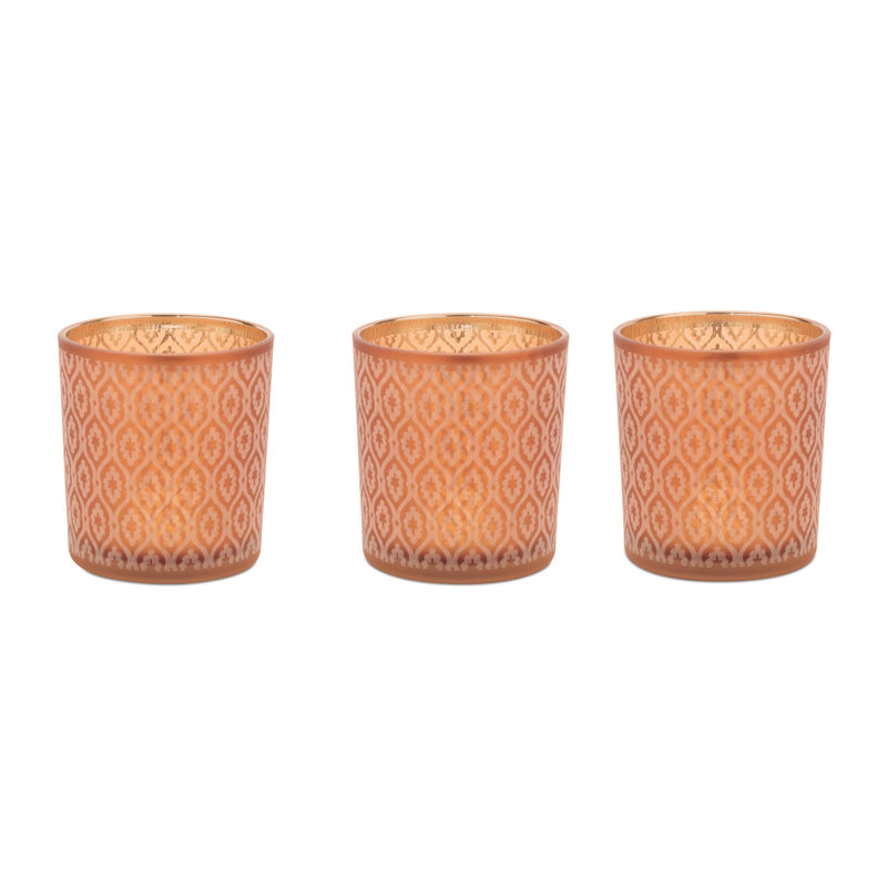 Geometric Patterned Votive Holder
