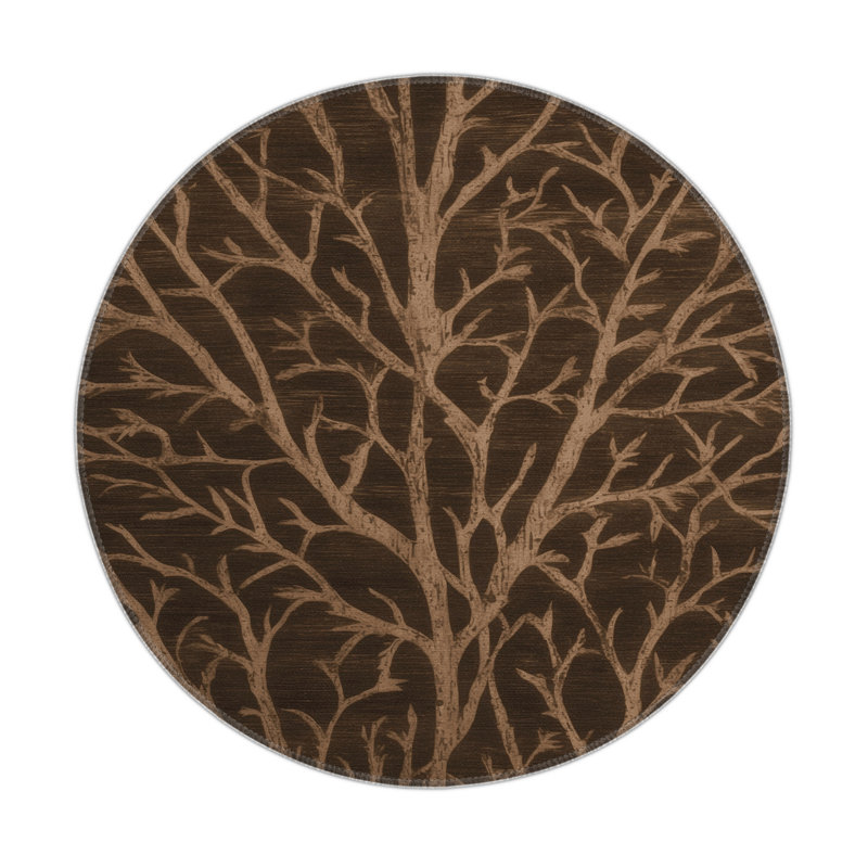 Tapis d'intérieur et d'extérieur brun Nature, Rectangulaire 3 pi x 5 pi