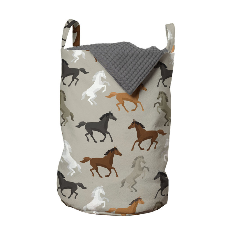 Fabric Laundry Bag with Handles