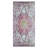 Beier Area Rugs for Living Room Bedroom, Machine Washable Rug, Indoor Floor Carpet Machine Woven Crossweave Polyester Area Rug - Pink Color | Oriental Design-1323221176