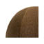 Oreiller rond brun Qiviut-134255473
