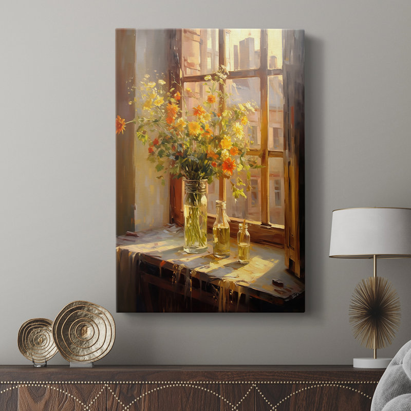 FLORAL Series DCCLxxx - Cavas de galerie sur mesure, H 18 po x l 12 po