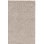 Tapis taupe en laine, viscose et coton tissé à la main Natura