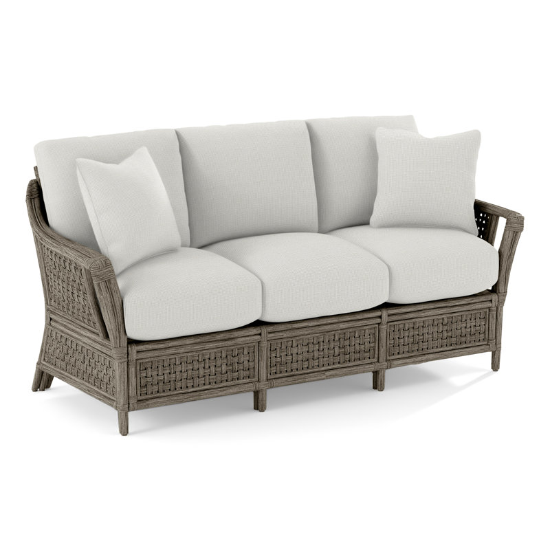 Boca Sofa, Stone Hearth, Vanilla Crypton Performance