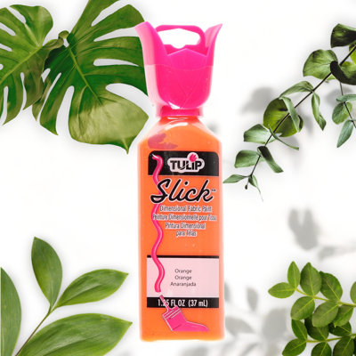 Vibrant Orange Dimensional Fabric Paint 1-1/4 oz