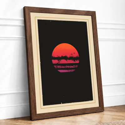 Sun In Silence Minimalist - Print