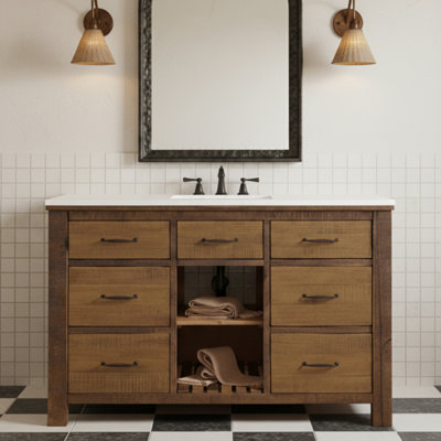 Meuble-lavabo simple 48 po Marlie