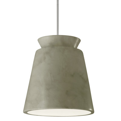 Luminaire suspendu conique à 1 lumière Logan