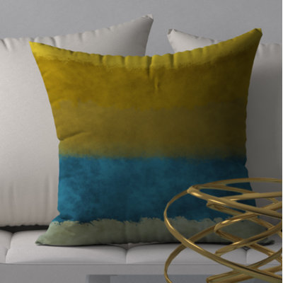 Abstract Throw Pillow