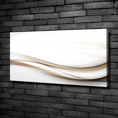 Waves Abstraction - Wrapped Canvas Print