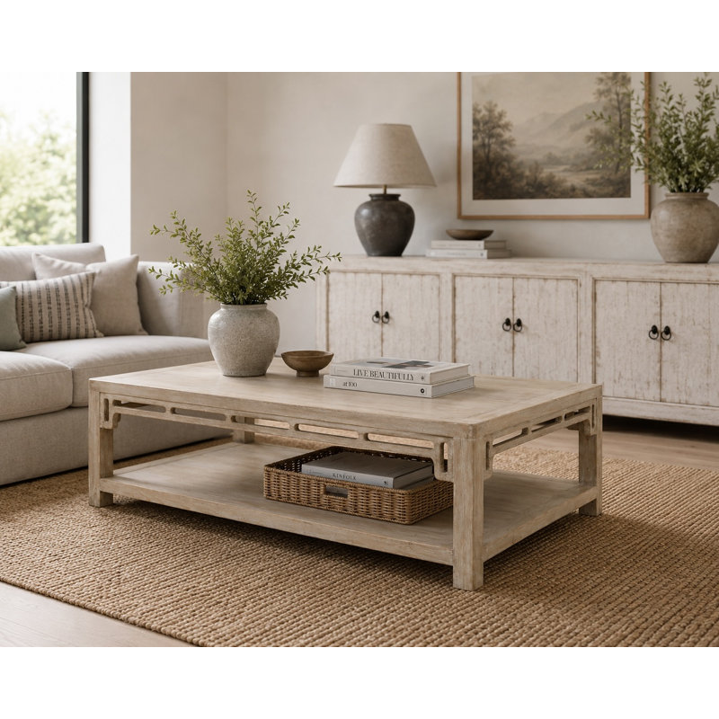 Peking Ming Solid Wood Coffee Table
