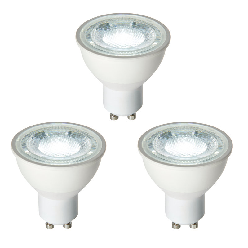 7W GU10 LED Dimmable Bulb - 580lm 6000K Daylight White