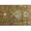 Tapis oriental rouille à motif floral Osh Chobi 3 x 5-1663169302