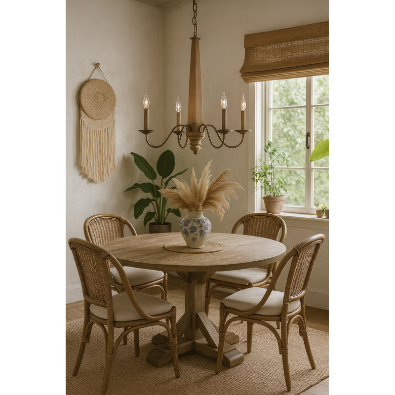 Souper au lustre - Bronze Héritage - l 28 po x H 26,5 po