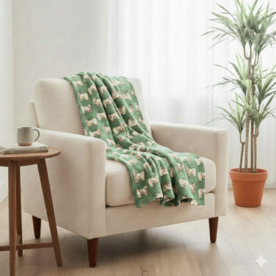 Machine Woven Throw Blanket