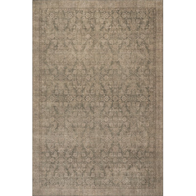  Hillstone Collection Calianna Traditional Vintage Medallion Area Rug