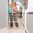 Rumi Wood Pressure Mounted Pet Gate