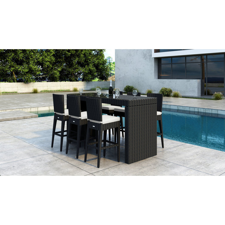 Glendale 6 - Person Patio Dining Set with Rectangular Table