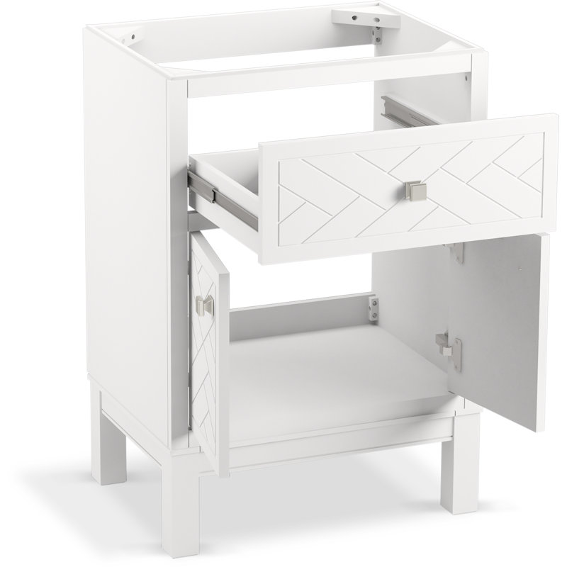 Ensemble de meuble-lavabo 24 po Beauxline, Blanc