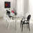 Glass Top Metal Base Dining Table-2143638018-2143638017