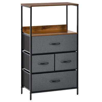 Hiliana 58cm W 4 - Drawer Chest of Drawers