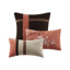 Édredon pour grand lit 7 pièces en faux suède corail - 2 taies décoratives, 1 coussin décoratif et 1 jupe de lit-124308885-124308889