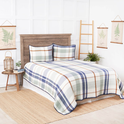 Cotton Blend Standard Coverlet