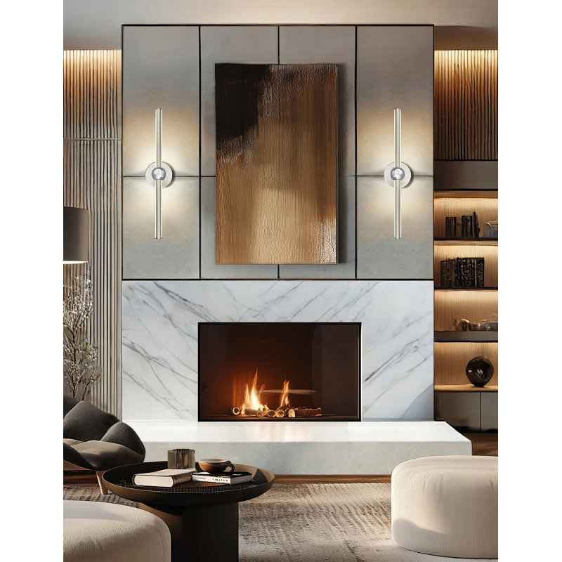 4 - Light Dimmable LED Bath Bar, 5" H x 27.5" W x 4.5" D