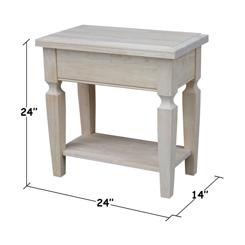 Table de bout Briseno, Inachevé