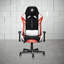 Fauteuil de jeu en tissu résistant aux taches avec coussin lombaire réglable, appui-tête et accoudoirs réglables en hauteur