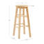 Bernistine Solid Wood Counter/Bar Stool-41425136-71099991