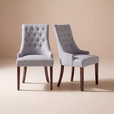 Blakeway Tufted Wing Back Parsons Upholstered Dining Chair Side Chair
