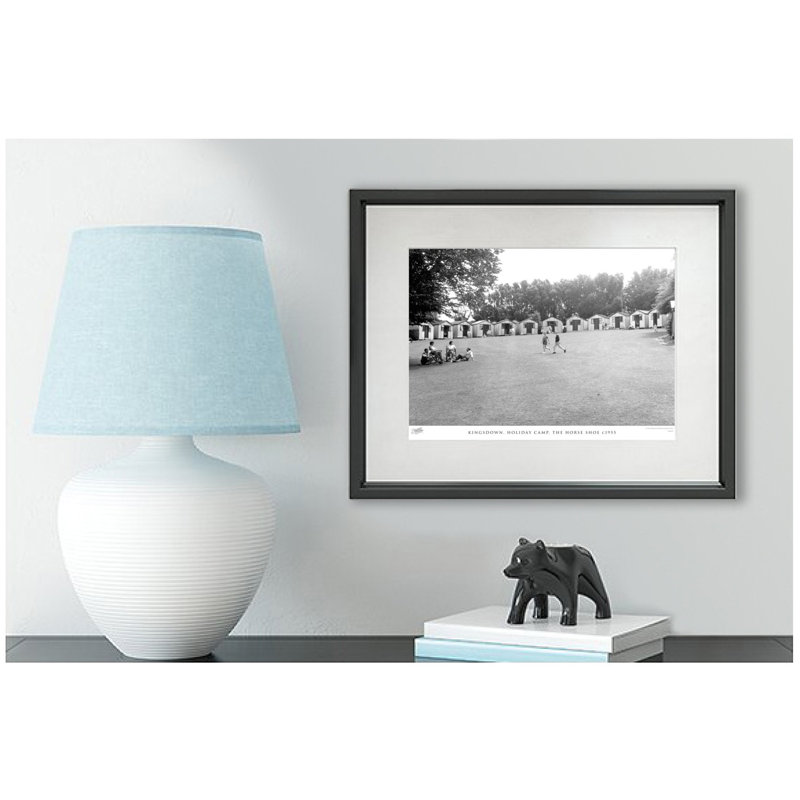 Kingsdown, Holiday Camp, The Horse Shoe C1955 by Francis Frith - Single Picture Frame Print, 28cm H x 36cm W x 2.3cm D