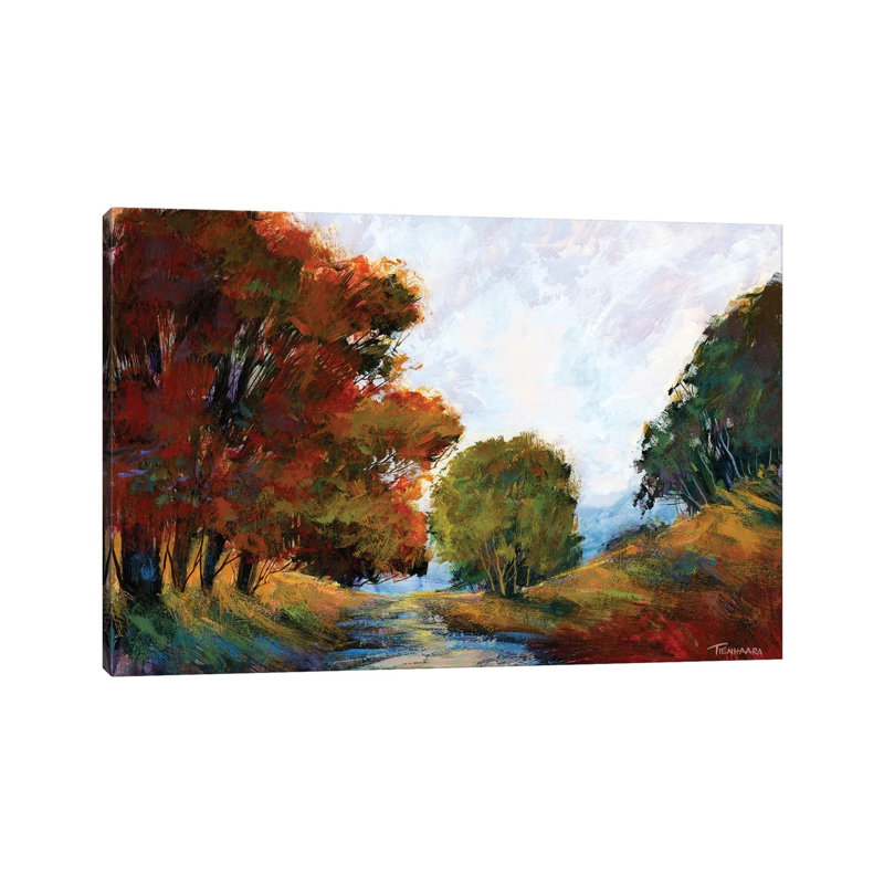 Nature's Gestures II by Michael Tienhaara - Wrapped Canvas Painting, 66.04 cm H x 45.72 cm W