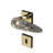 Ice Gold/Clear Door Lever-93536464