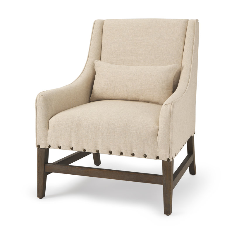 Fauteuil de 28,5 po de large Kensington, Crème