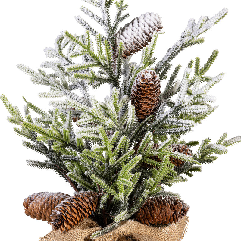 Artificial Winter Branch in Burlap Sack, 17.5"H