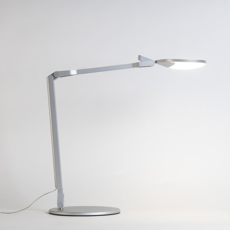 Splitty Reach LED Desk Table Lamp, Silver