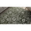 Tapis vert floral rétro Dazzle-329568201
