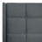 Queen Sized Upholstered Platform Bed Frame, Modern Button Tufted Luxury Linen Fabric, No Box Spring Needed, Classic Gray