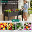Resin Planter Box With Wheels-892351219