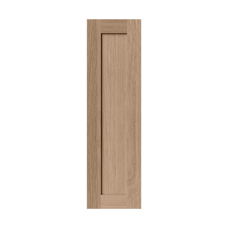 Panneau de porte décoratif en chêne Sinber Redondo, l 11,5 po x H 41 po, H 41 po x l 11,5 po, Chêne Redondo