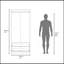 Armoire Trappe, chambre, noir