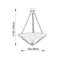 Feroz 3 - Light Bronze Cone Pendant