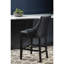 Esma Upholstered Counter Stool with Solid Wood Frame-470316459-470316458